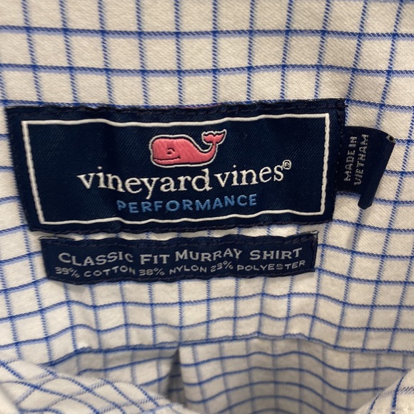 Vineyard Vines Performance Classic Fit Murray Shirt Mens S - Picture 3 of 3